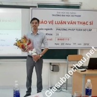 Giáo viên giỏi Đại học Sư Phạm - Đại học Đà Nẵng chuyên dạy kèm môn Toán